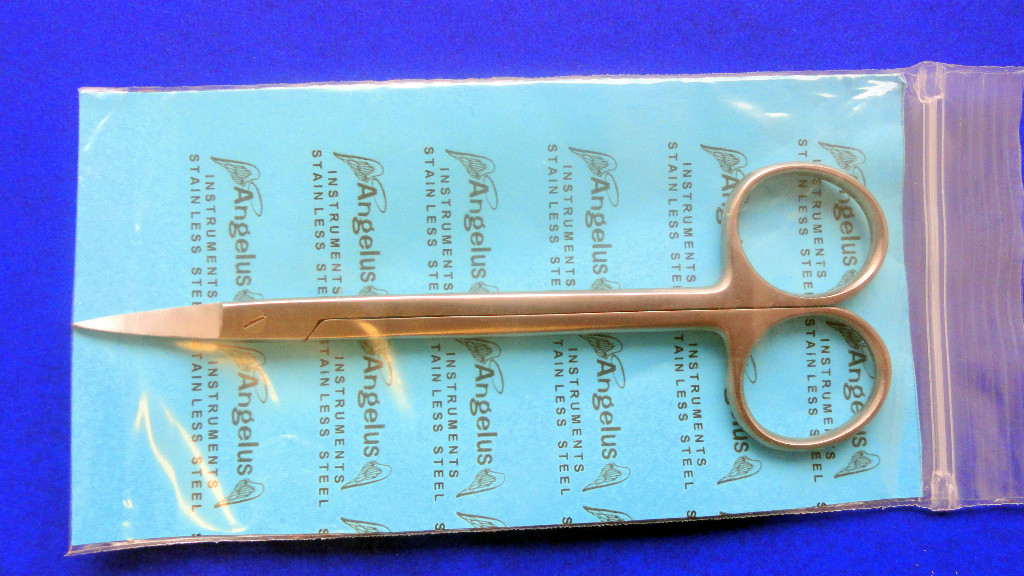 Iris Curved Scissors 4 1/2″ / 11.5 cm ANGELUS
