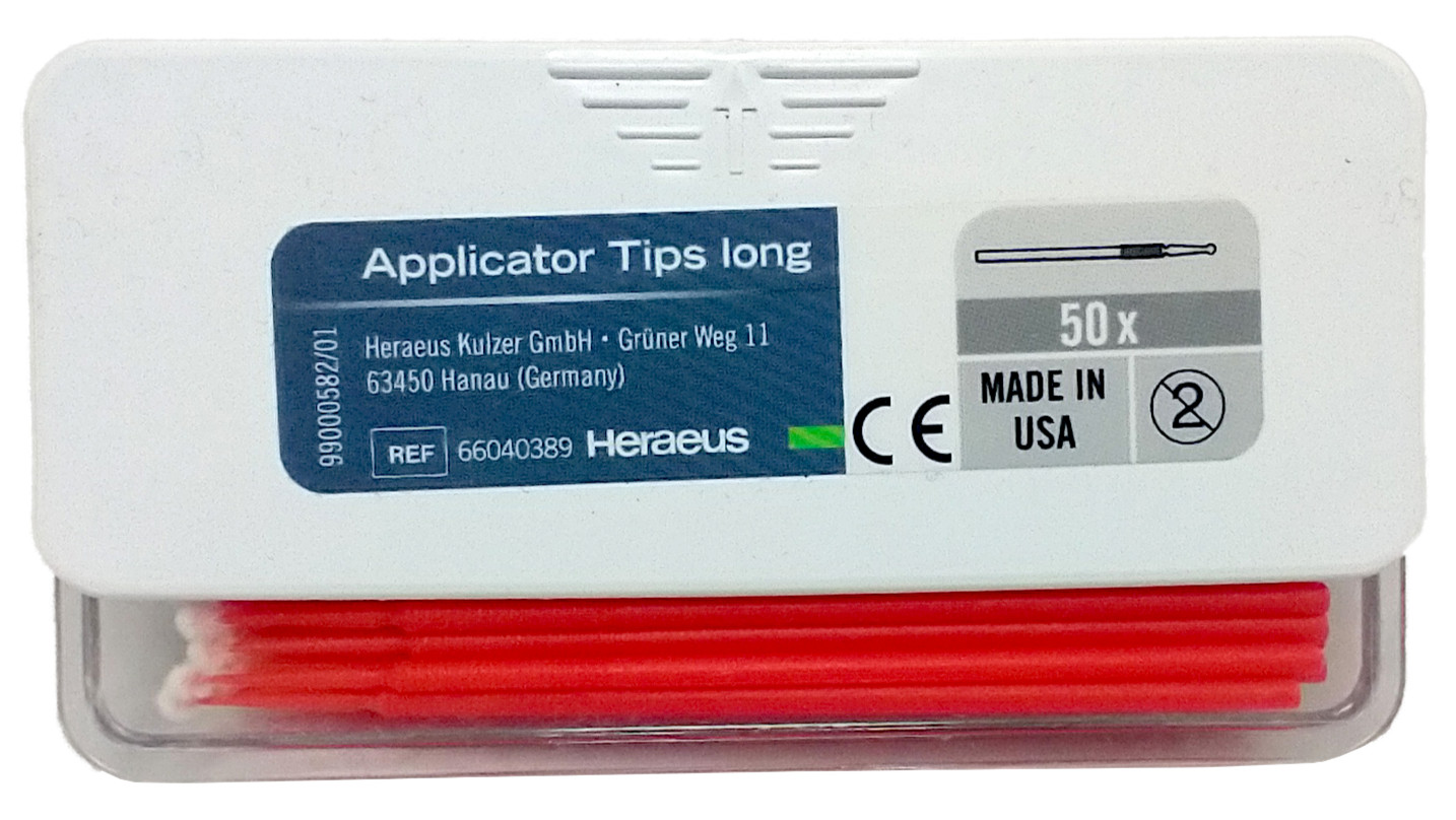 Heraeus Kulzer Long Applicator Tips 50/Box