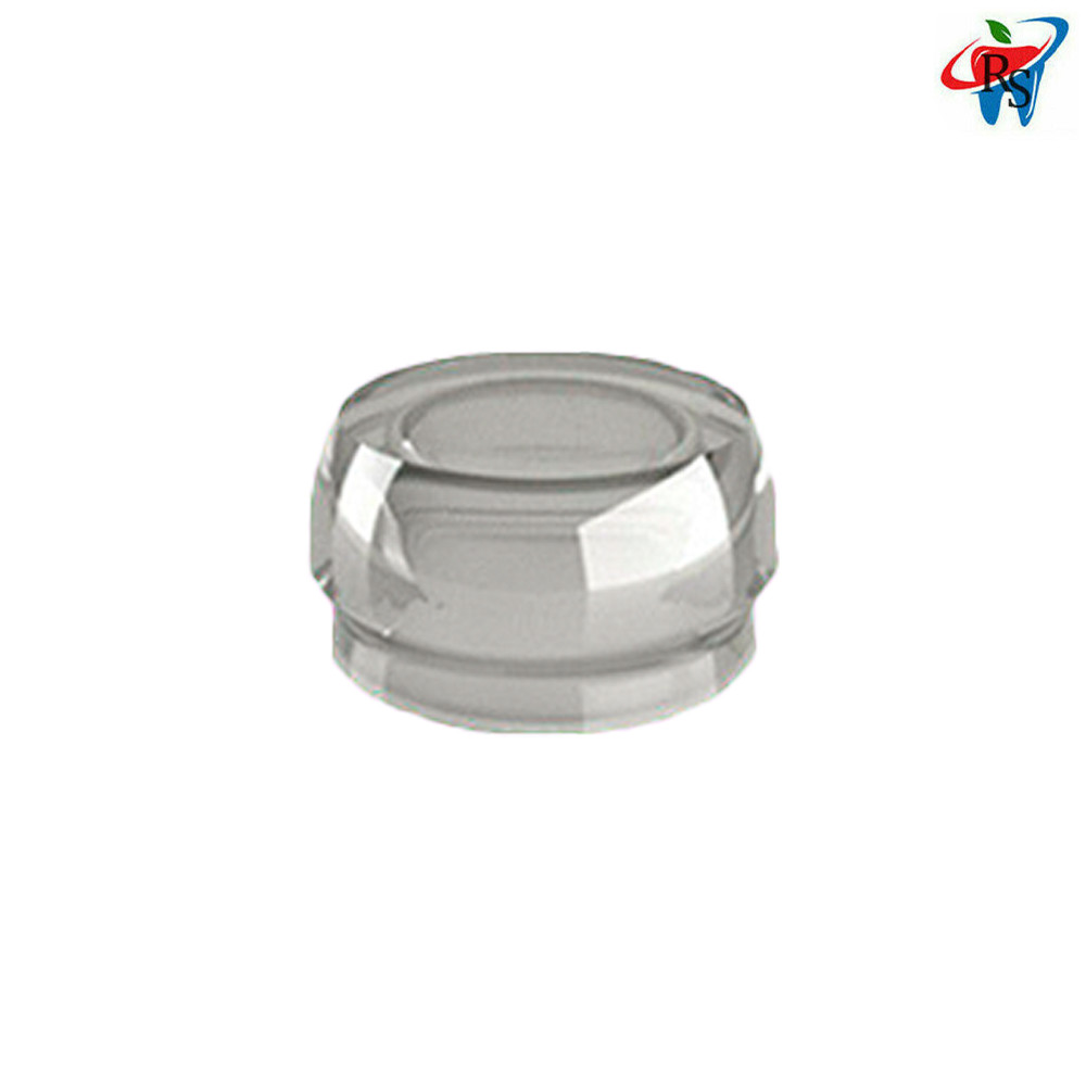 5pcs Dental Clear Silicone Caps Standard Retention 1800gr For Loc In Attachment