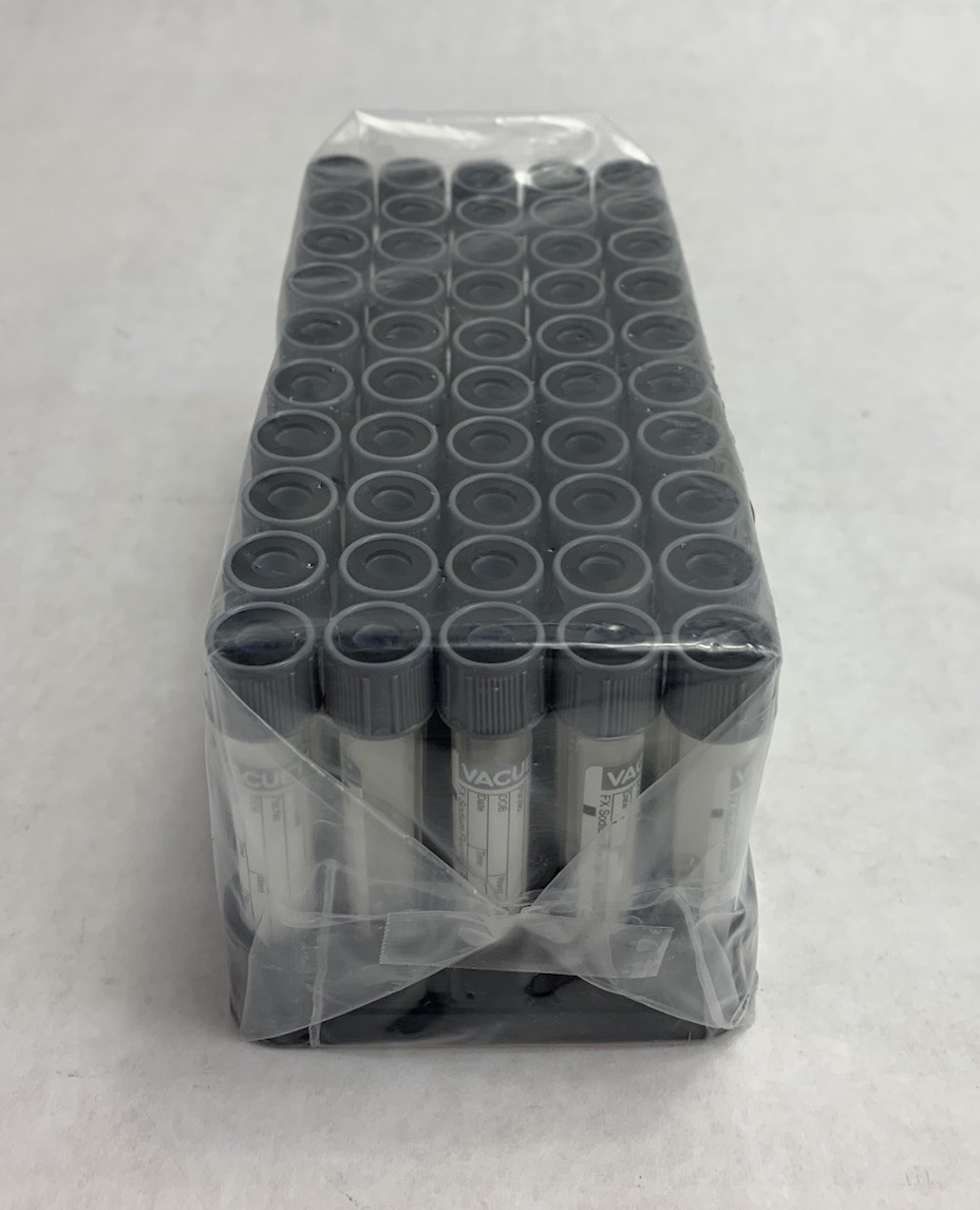 Vacuette 454297 4ml FX Sodium Flouride / Potassium Oxalate 50pcs Tubes – Empty