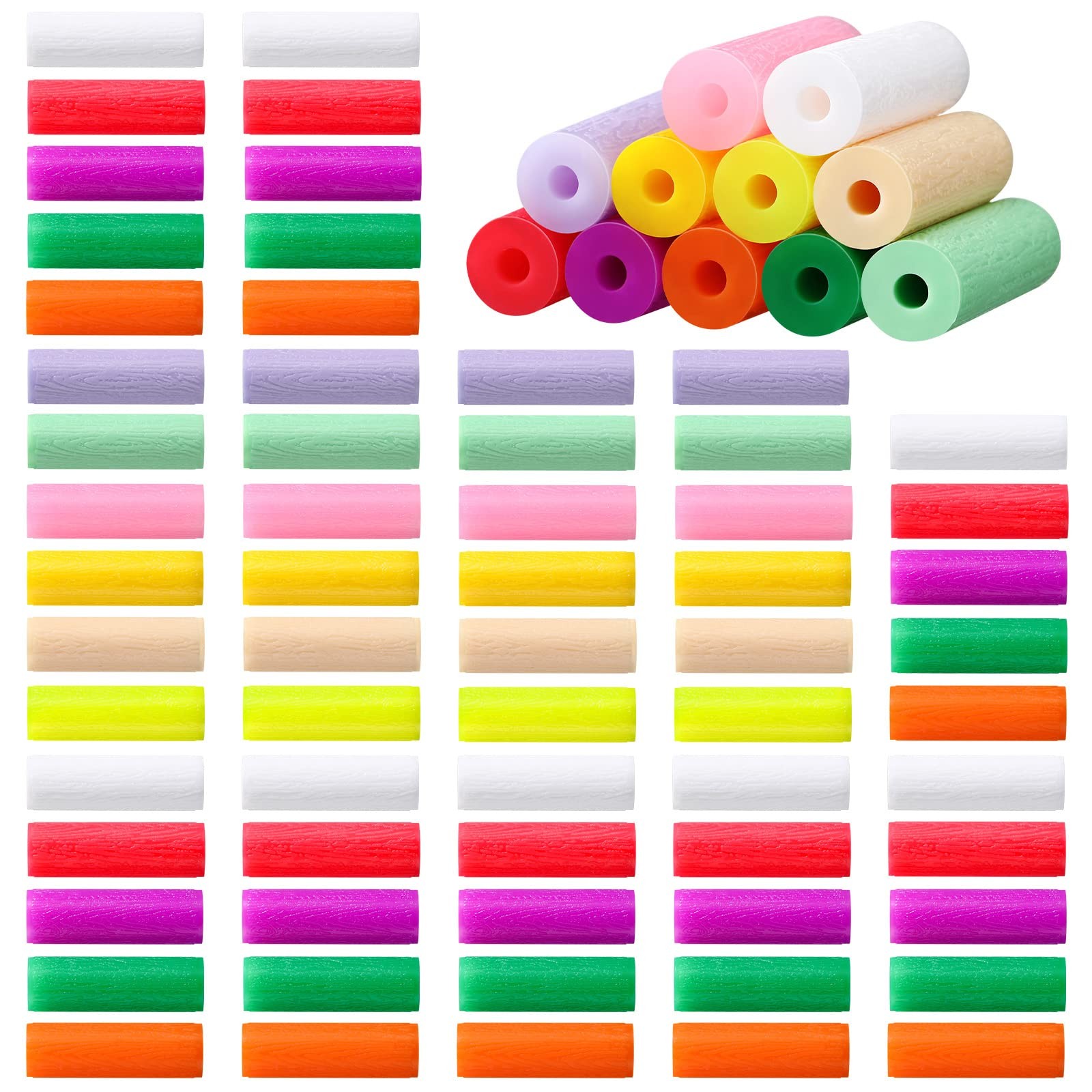 Konohan 110 Pcs Aligner Chew Orthodontic for Tray Strawberry