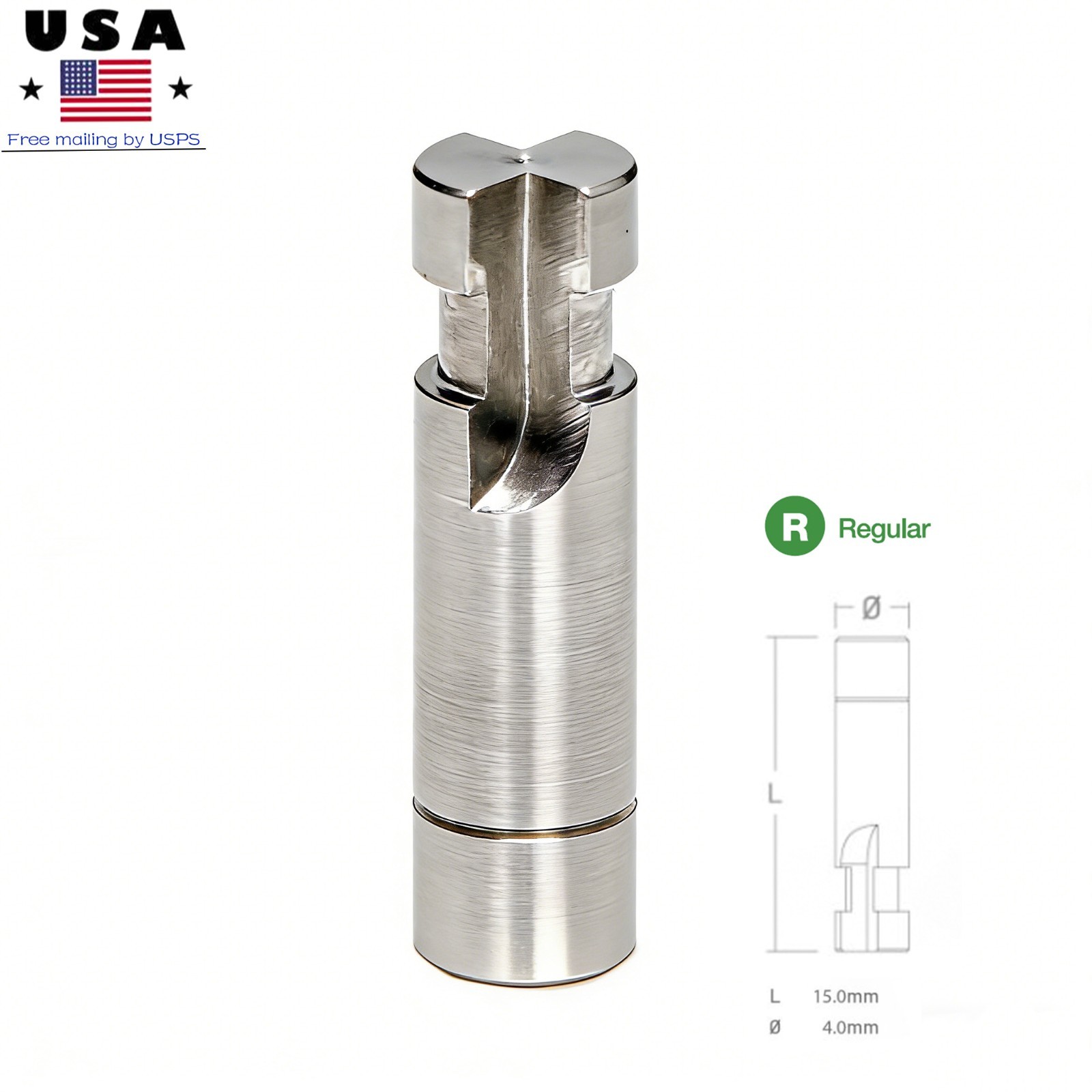 Dental lab Analog conical replica Fits DIO UF II Regular Internal Hex connection