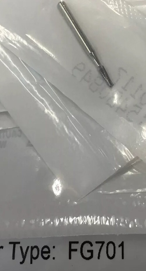 FG701 Carbide Burs High speed Handpiece 30 X FG-701 30 Burs. Made In Canada