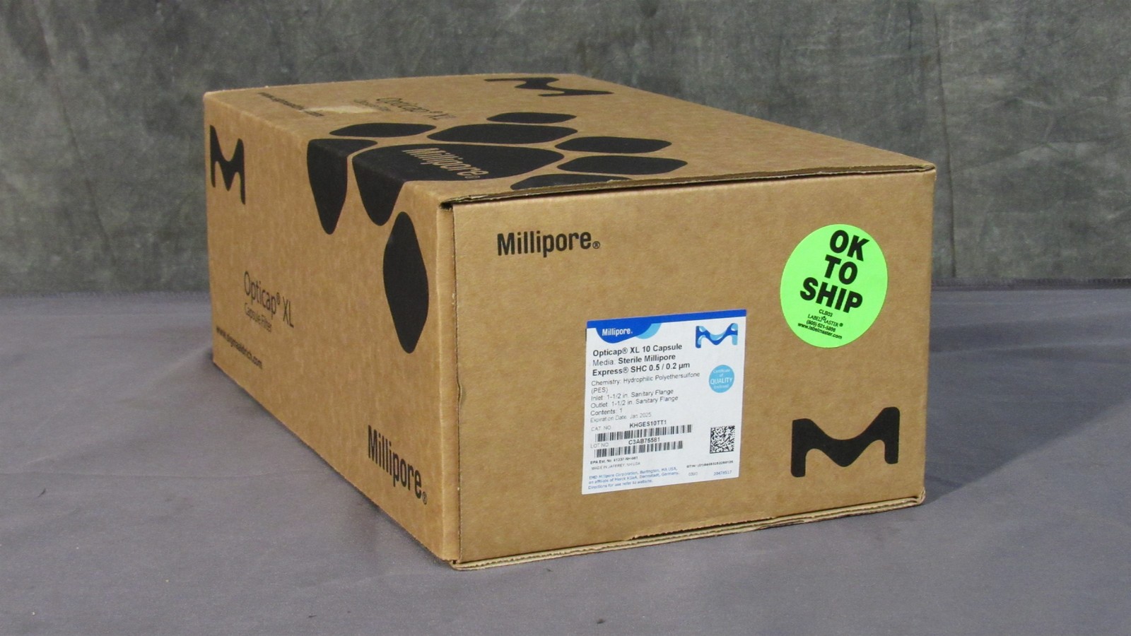 Millipore KHGES10TT1 Express SHC 0.5/0.2µm, Opticap XL 10 Capsule Filter