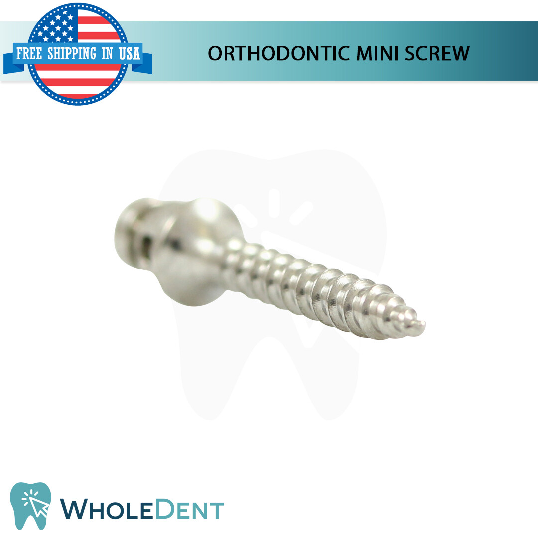 Dental Mini Screw Orthodontic Anchorage Tool Kit Morelli Treatment Driver Stem