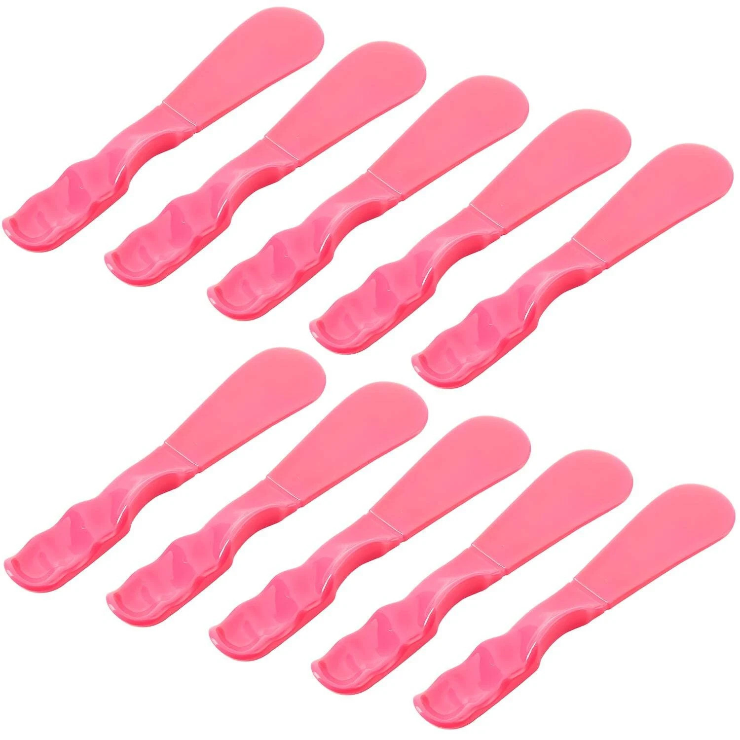 10 Pcs Autoclavable Mixing Spatulas Dental Ergonomic Alginator Mixer 7.5”