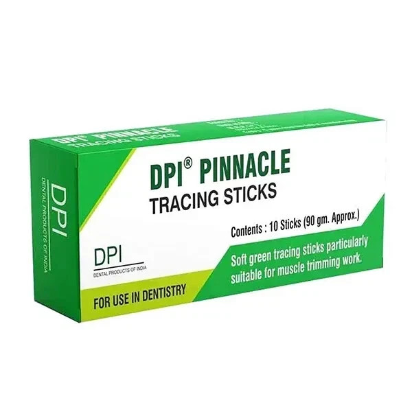 Green Sticks Wax Impression Compound Box DPI 10 Sticks Dental