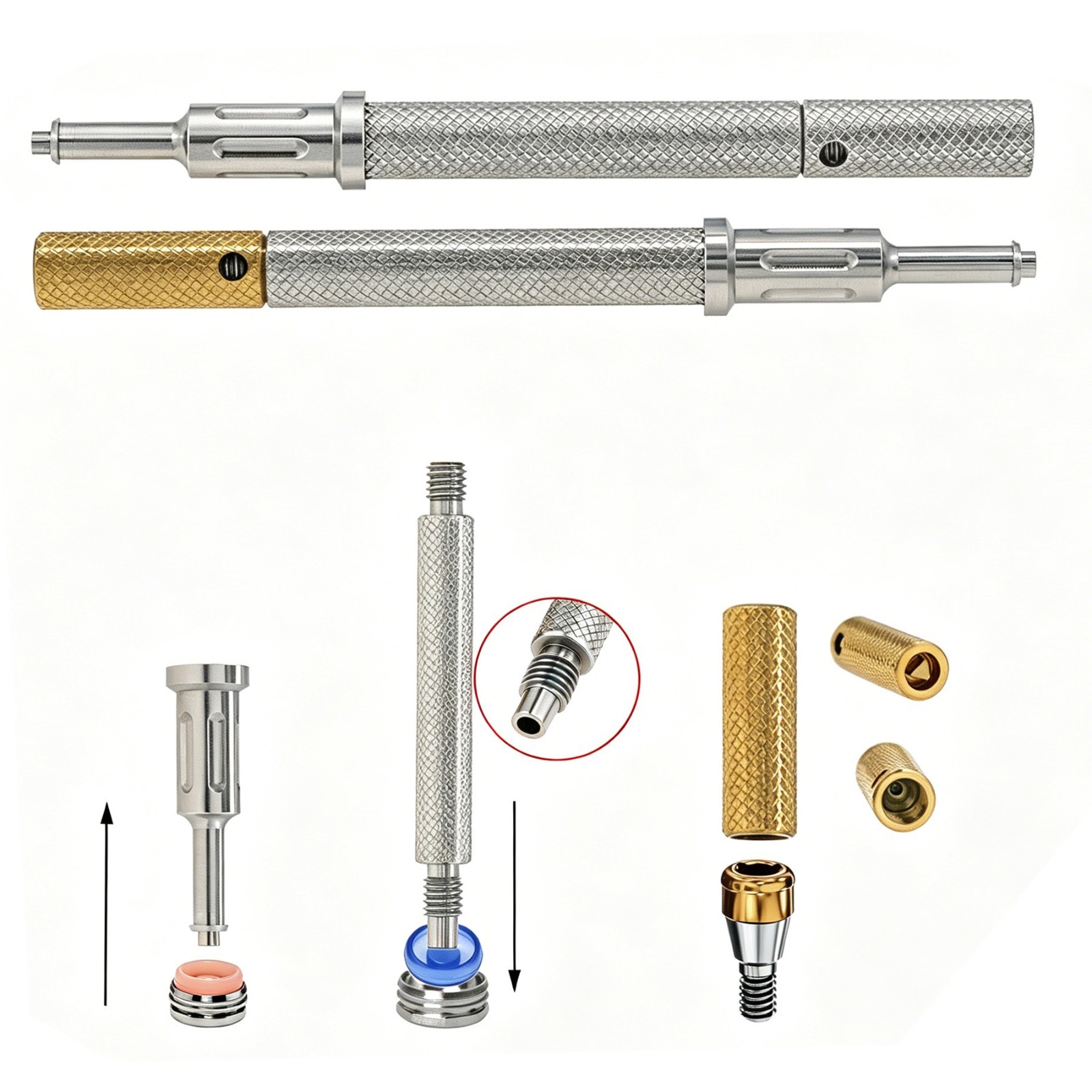 Dental LOCATOR Abutment fits BioHorizons Tapered/Pro/Plus/Short 3.5mm Platform