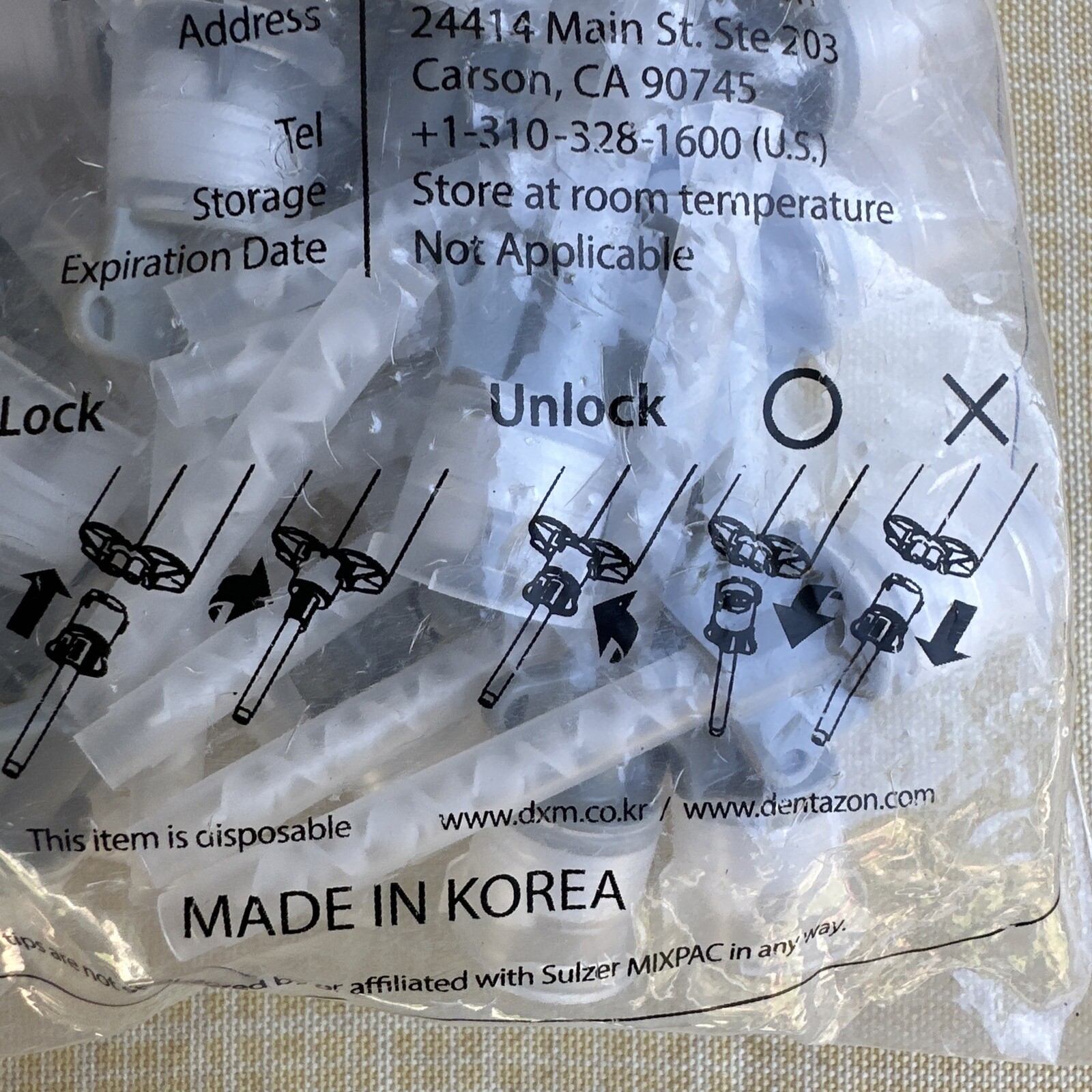 DX-Mixer HP Mixing Tips 4.2mm 48pcs/ PACK Dental Impression Light body 1:1 Ratio