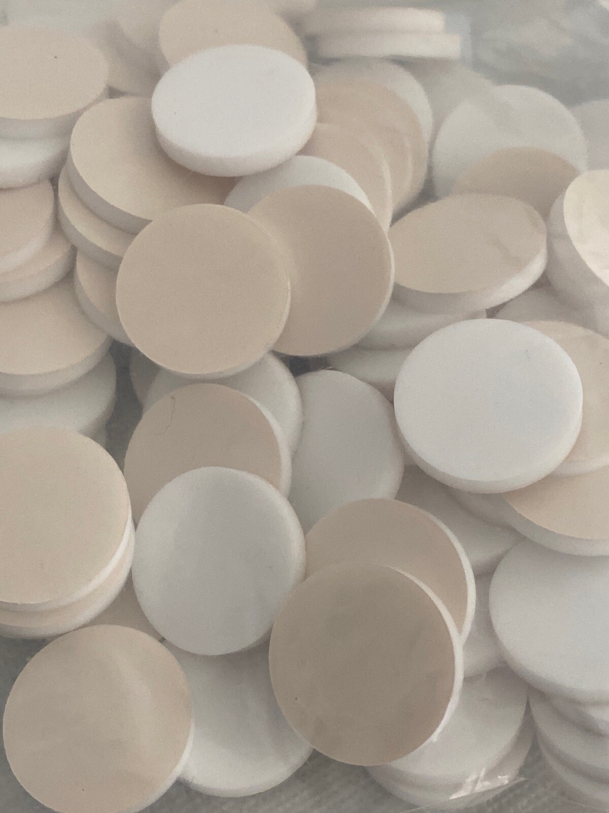 (100/Pk) AGILENT Headspace Tan PTFE / White Silicone 20mm Septa 9301-0719