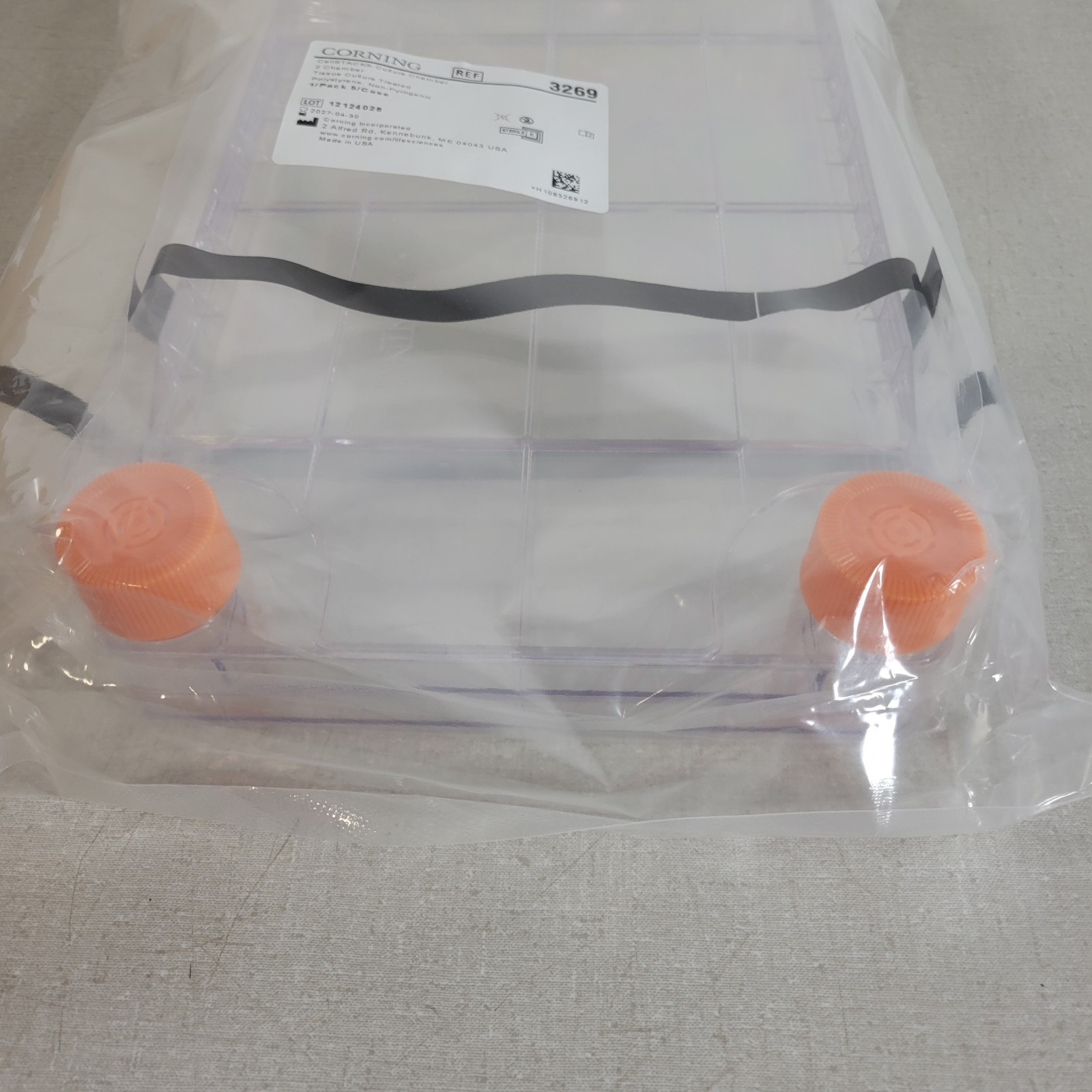 Corning 3269 CellSTACK Culture 2 Chamber Tissue Culture Treated Polystyrene