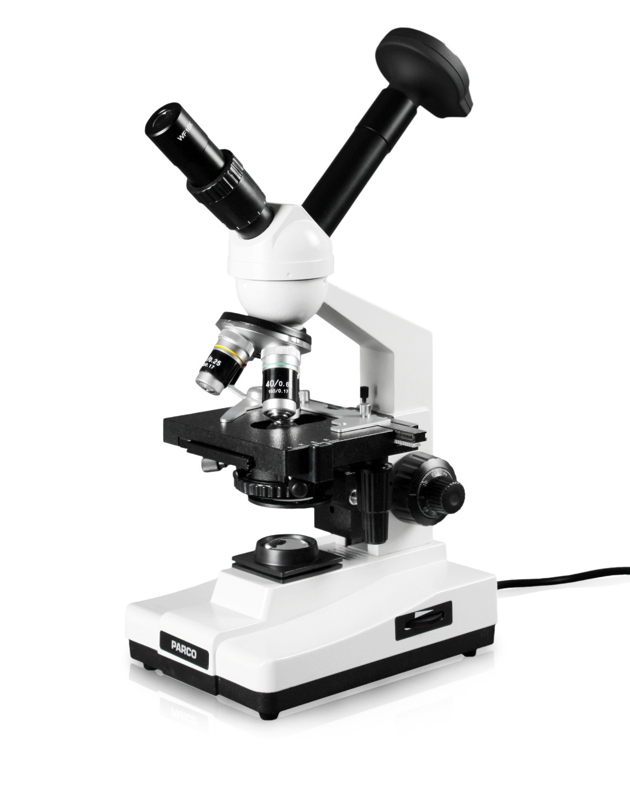 Parco Scientific 3000F-T-100-LED-DG3.0 Dual View Compound Microscope