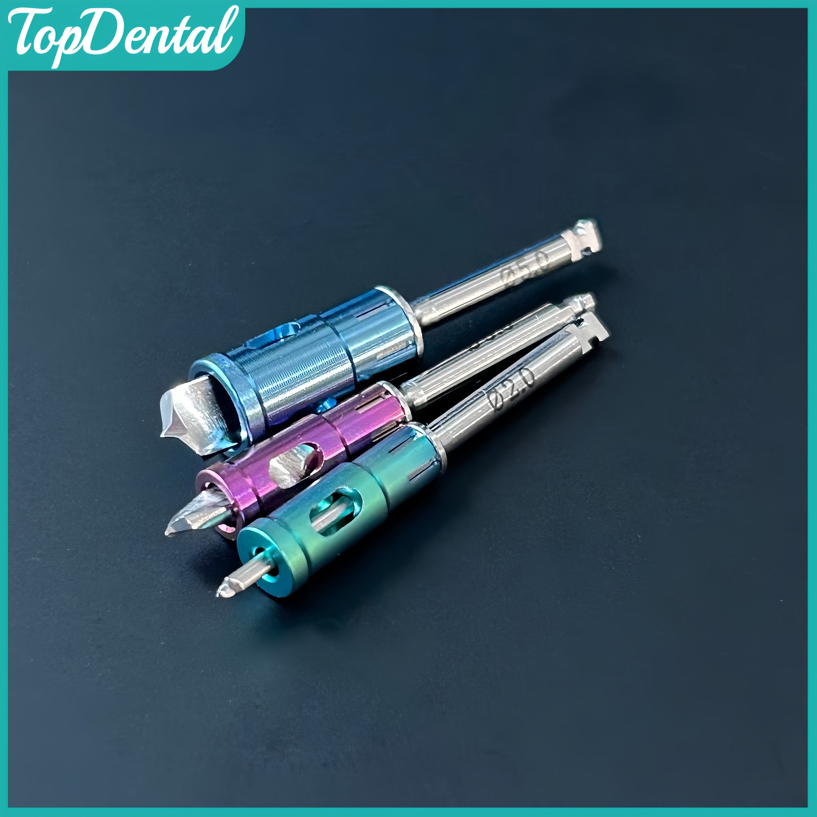 Dental GBR AutoBone Collector Drill With Stopper Bone Chip Marker Harvest Drills