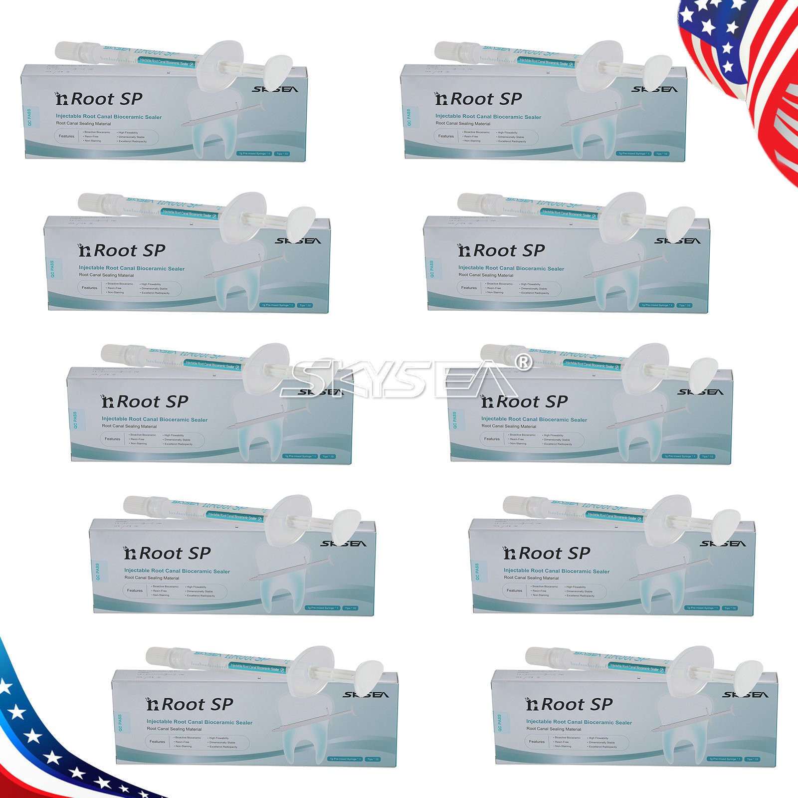 1g SP Dental Injectable nRoot Canal Bioceramic Sealer Endodontic Sealing Filling