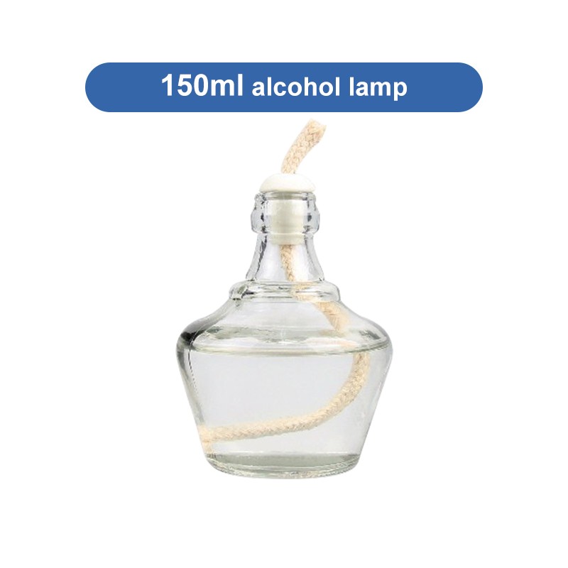 30/60/150ml Dental Alcohol Lamp Burner Chemical Wax Type Alcohol Light Heating