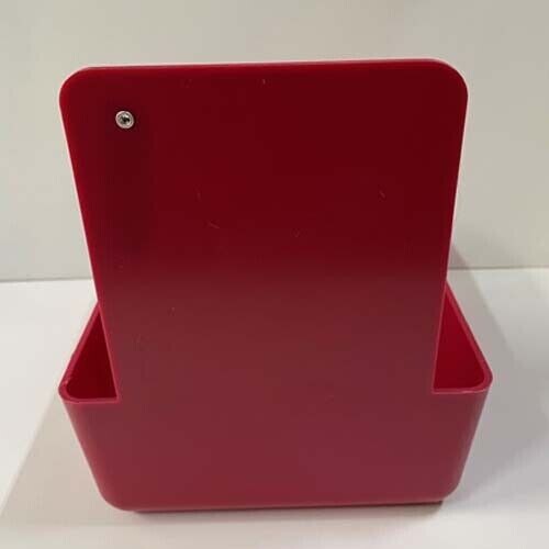 Burgundy Dental Lab Pan w/ Stainless Steel Clip 20pk 7″ x 5¾” x 2½” Made in USA