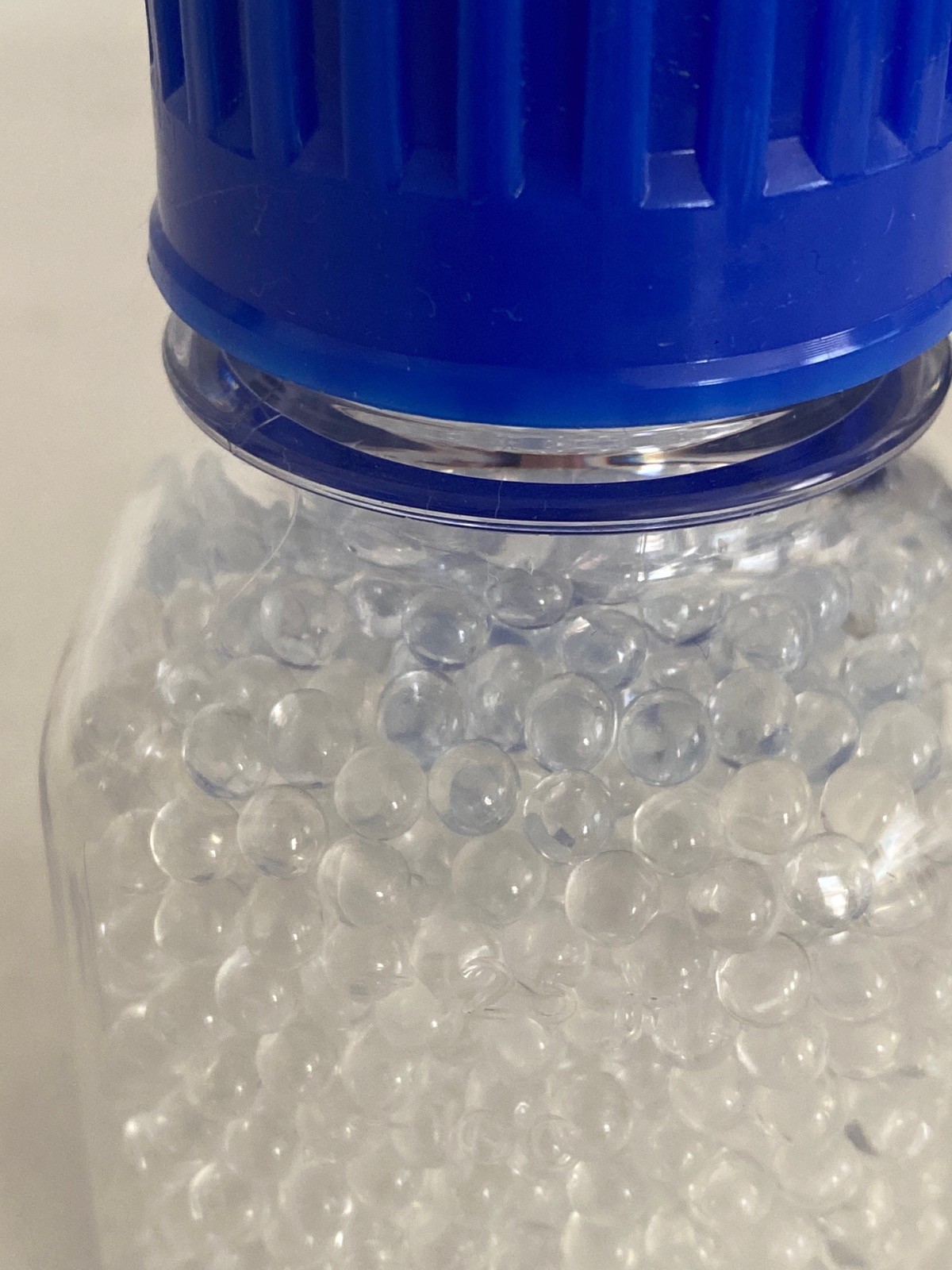 ZYMO 4.5mm Glass Rattler Plating Beads Autoclavable Partial 223g Bottle S1001 B