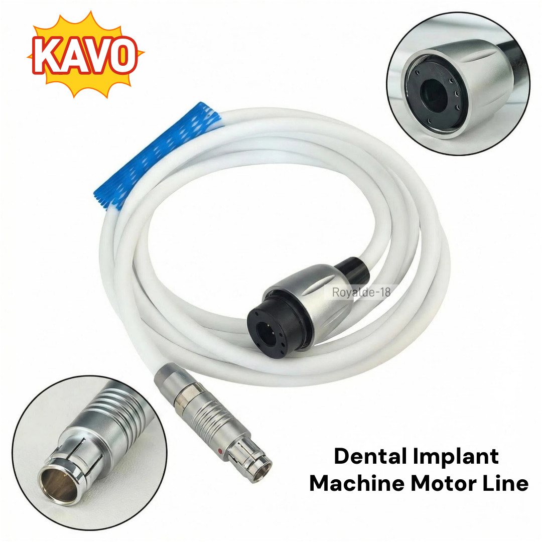 Dental Implan Motor Cable Motor Line Replacement Tube Fits DEN/W&H/KAVO/NSK