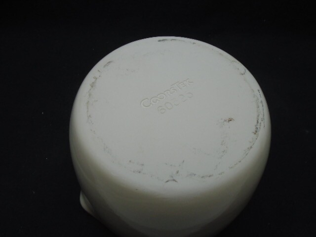 CoorsTek Coors Glazed Porcelain Mortar 750mL 163mm OD x 110mm H 60325
