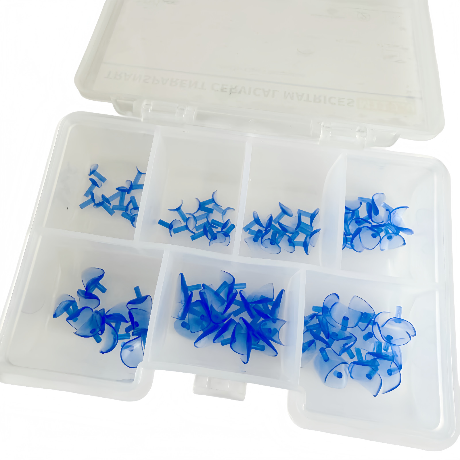Dental Blue Transparent Clear Cervical Matrices Kit for Composite Restoration