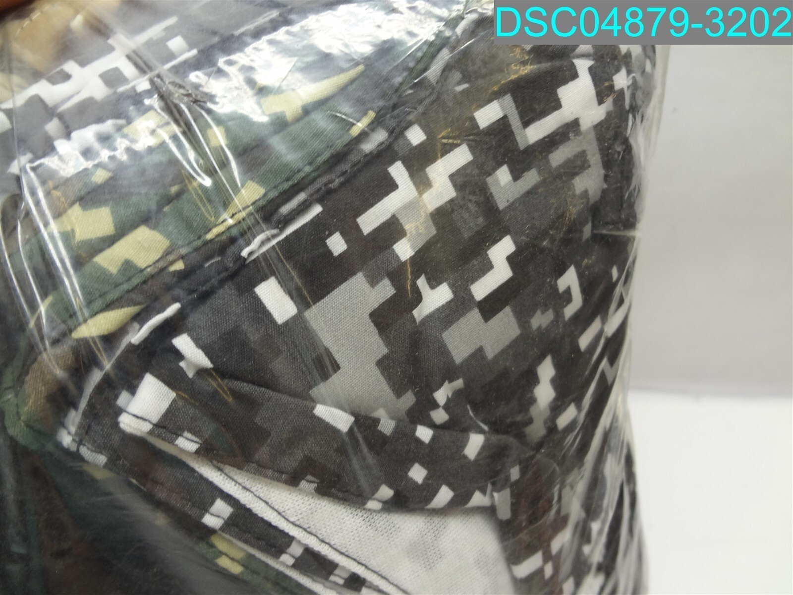 QTY=200: Pixel Brown Green And Black Camo Camouflage Adult Cloth Face Mask