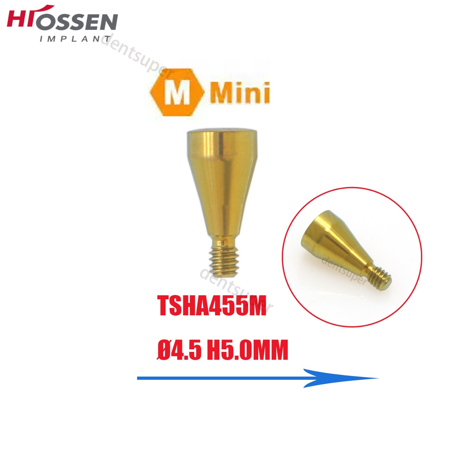US Dental Healing Abutment Cap Driver Mini Regular Platform Fit Osstem & Hiossen