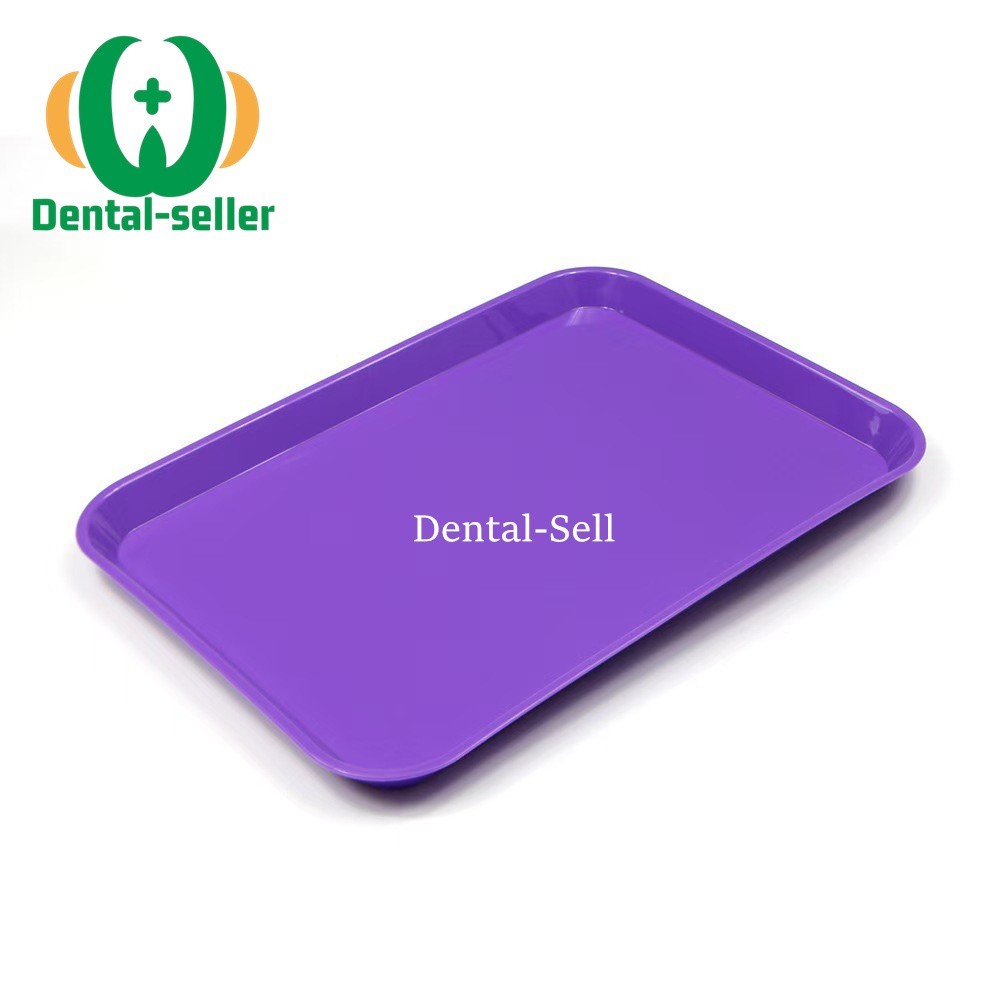 1Pcs Dental Plastic Instrument Tray Autoclavable Flat Tray Size B 33x24x20mm