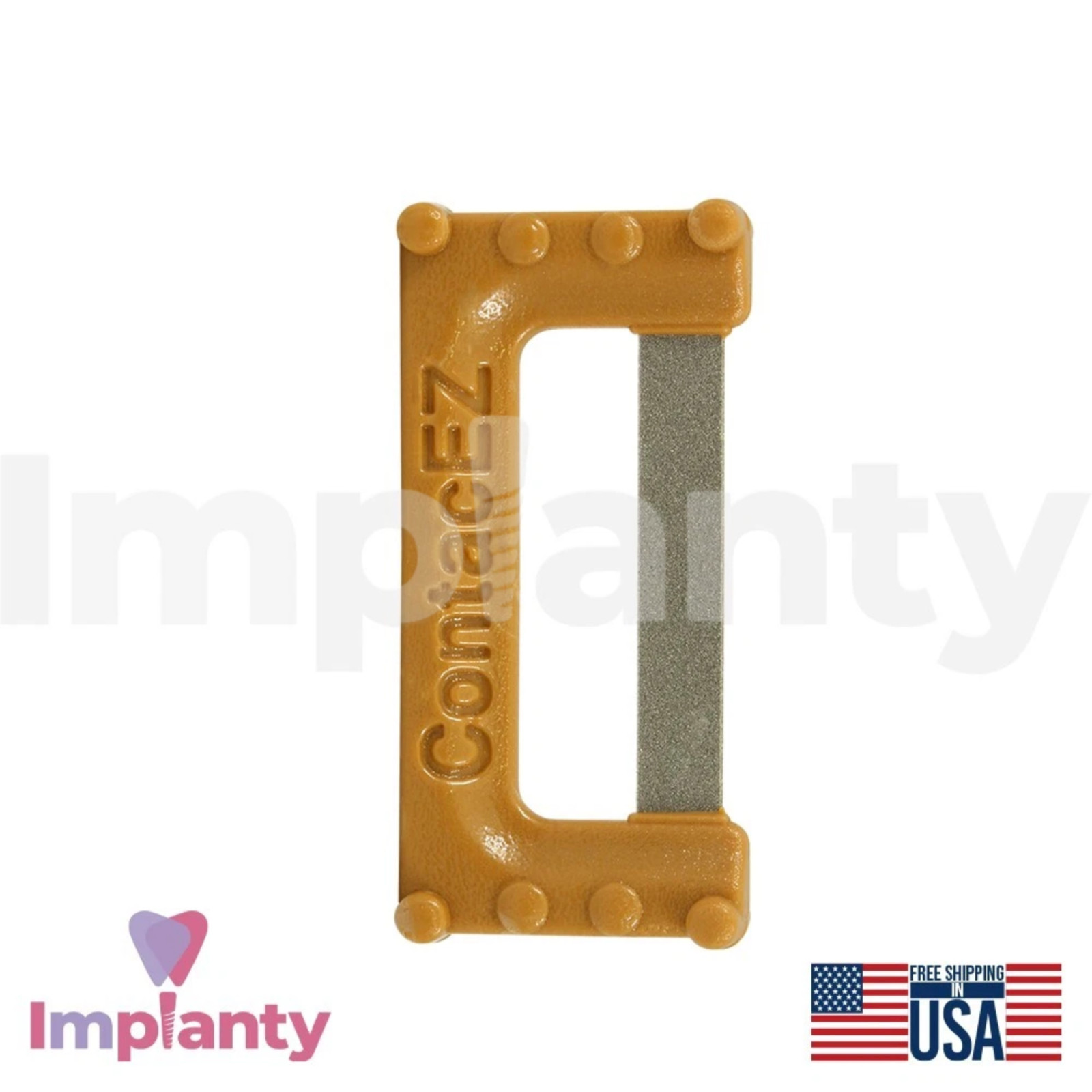 Widener Brown IPR Plus Dental Strips Set Coarse Stainless Steel Diamond Coating