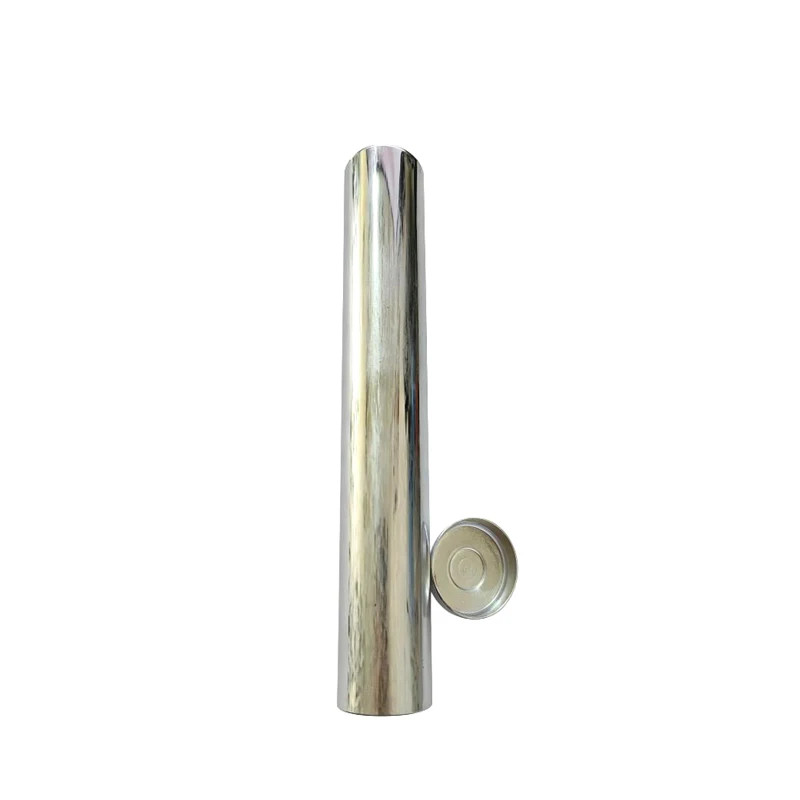 100pcs Dental Lab Aluminum Tube Empty Cartridges For Flexible Acrylic 22* 120mm