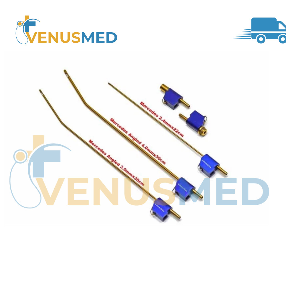 MicroAire Pal Type Fitting Liposuction Cannulas Premium Resuable 5 PCS Set