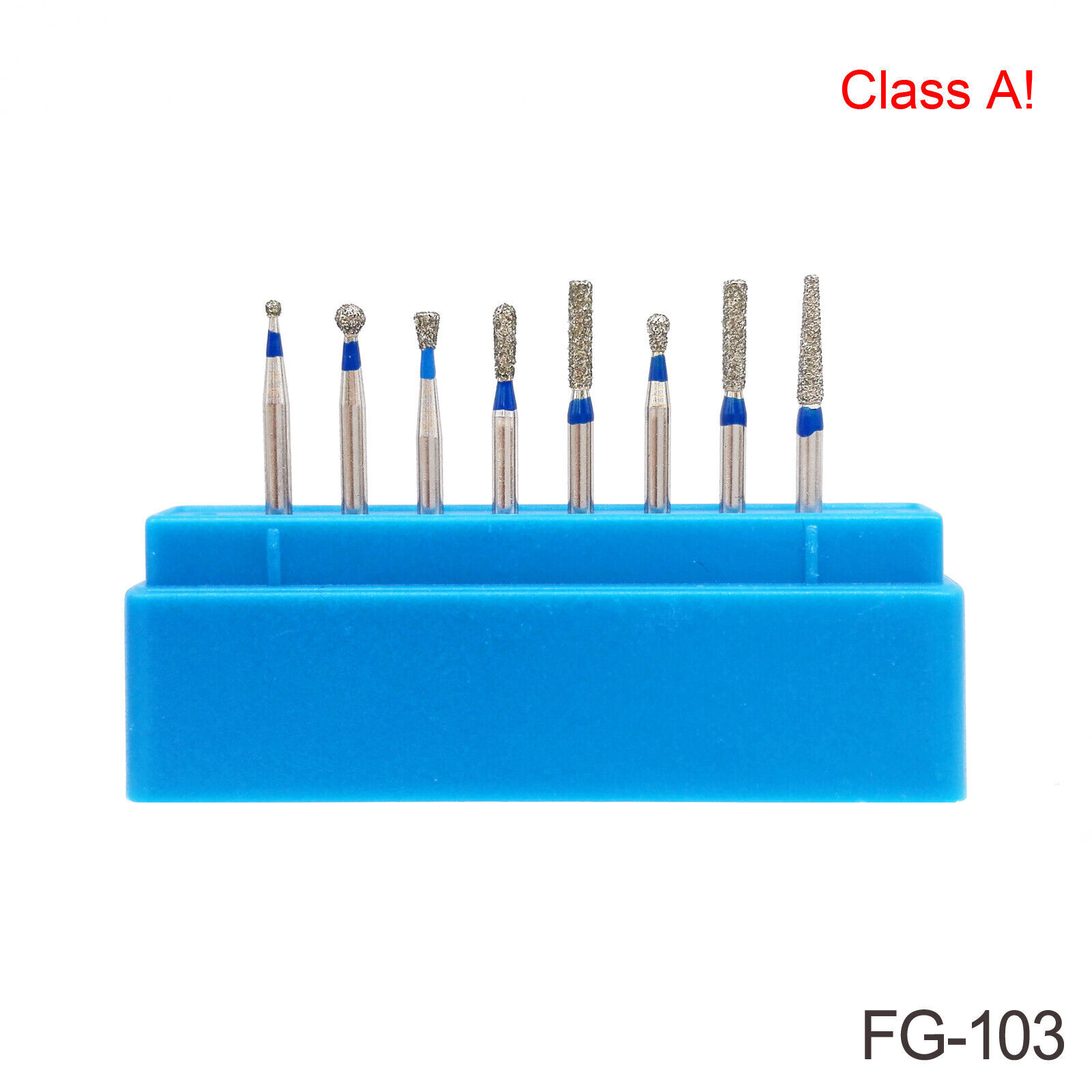 Dental Diamond Burs Drills FG Kit High Speed Handpiece 17 Types for Choice
