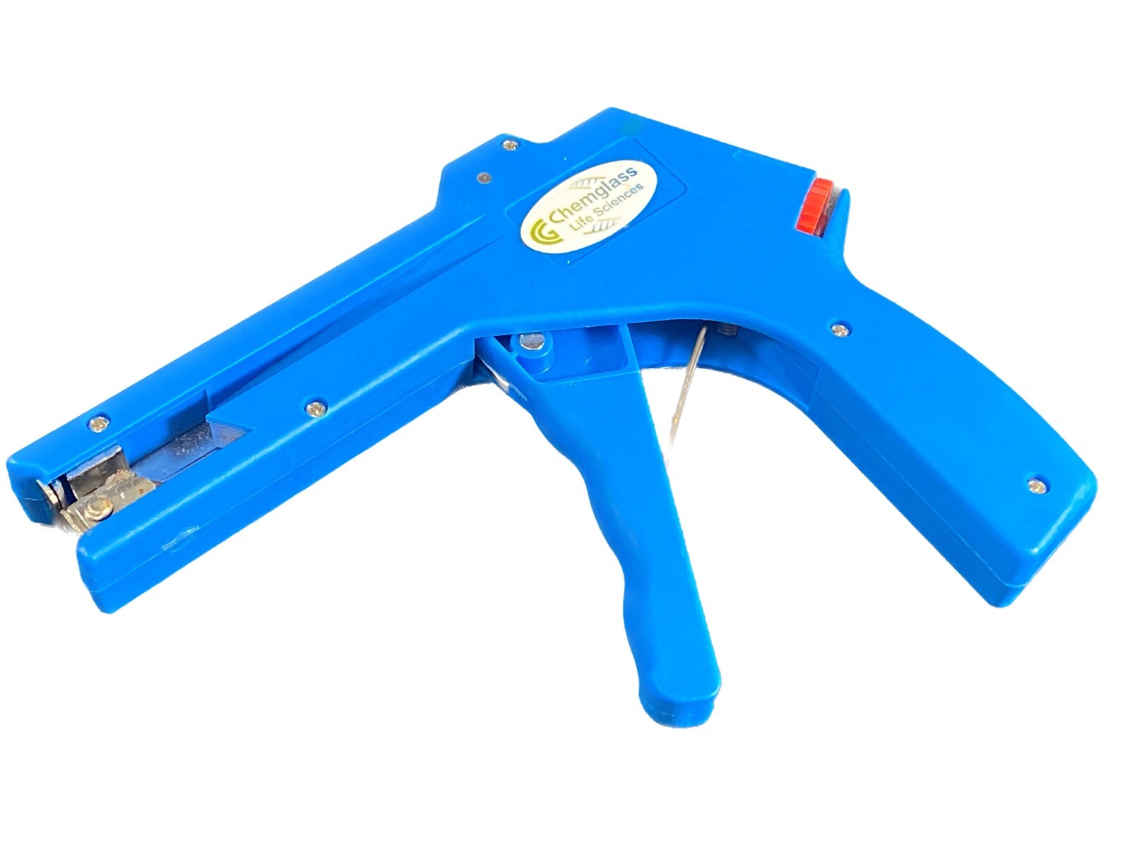 CHEMGLASS Plastic Adjustable Tension Zip Tie Cable Tie Cutter Gun CLS-1399-G100