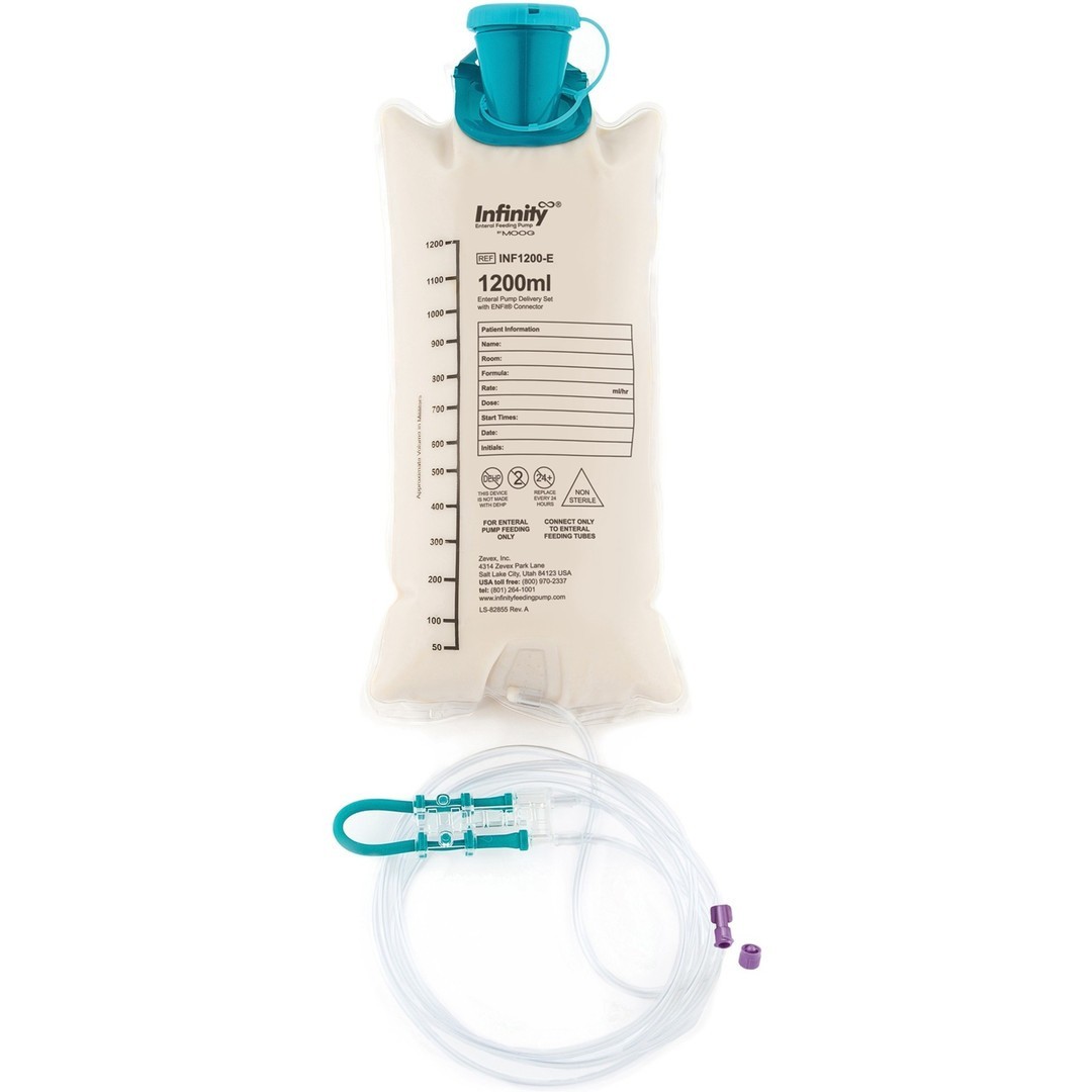 INF 1200-E Infinity 1200 mL Bag Set with ENFit Connector
