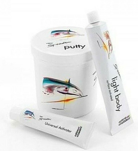 Coltene Speedex Impression Putty Set Putty Activator Light Body Dental Fast