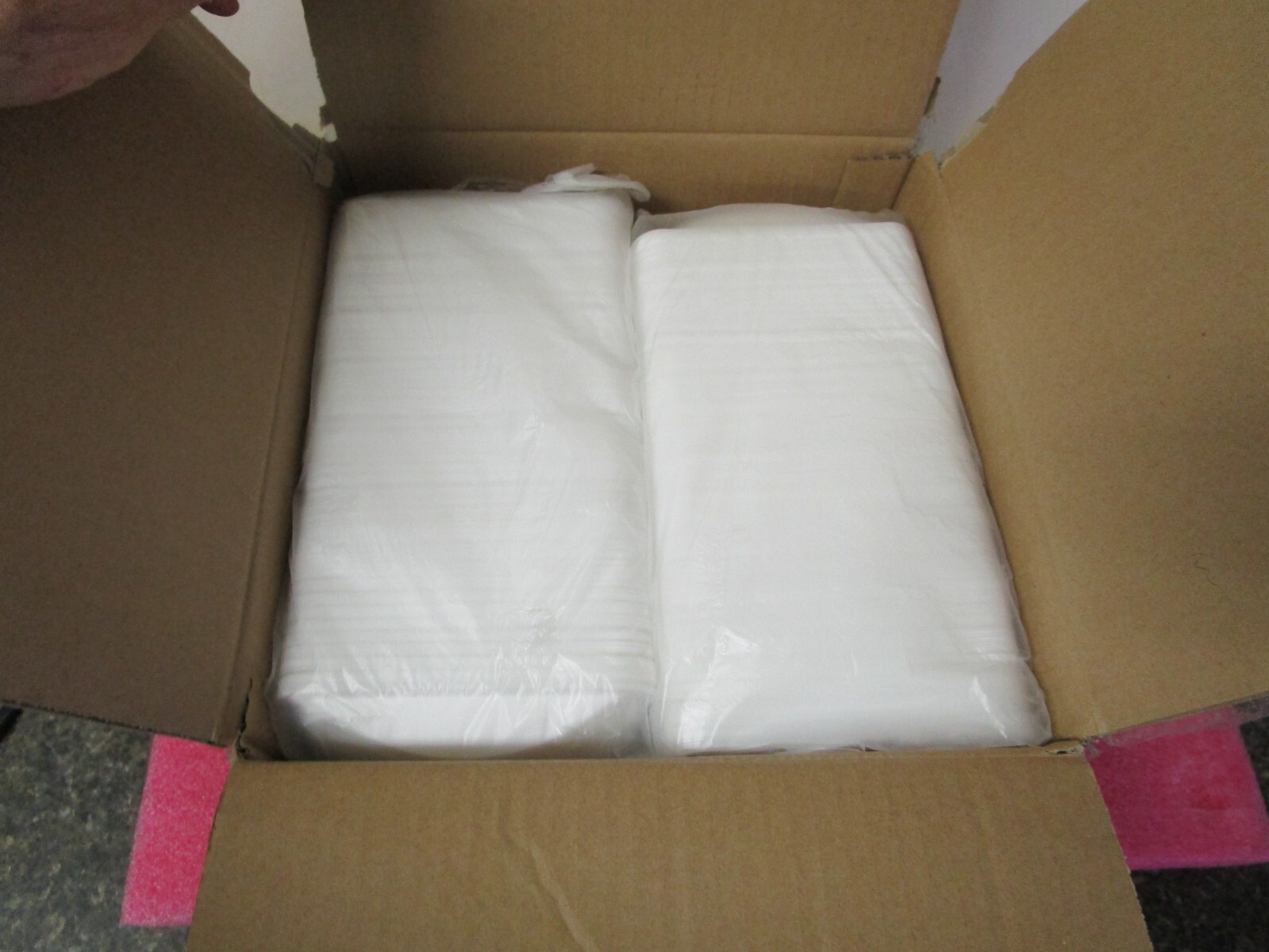 Qty 500 Fisher Scientific White Weighing Dish 12 mil 08-732-115 FisherBrand