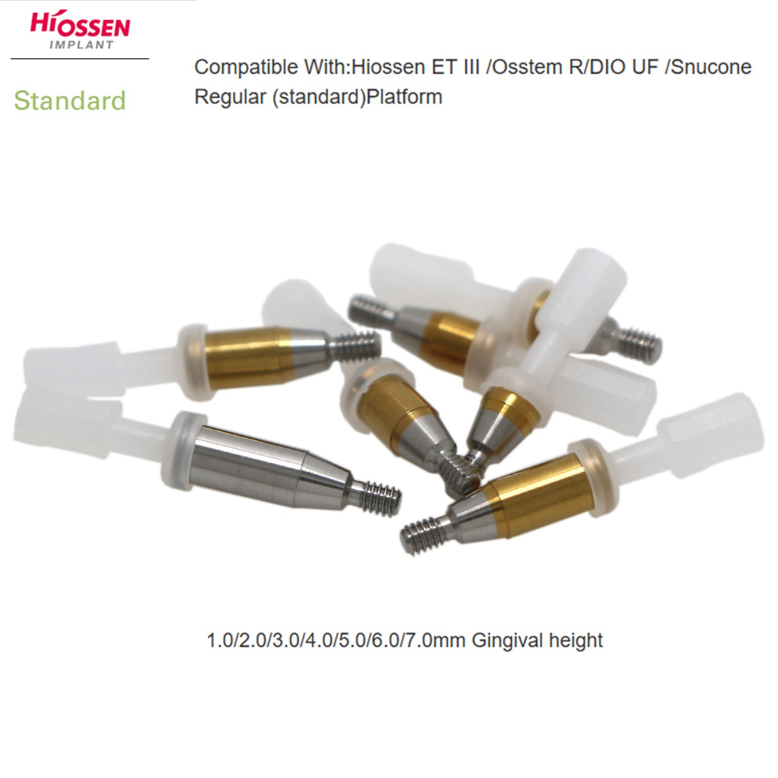 US Dental Attachment Locator Abutment for Hiossen/Zimmer/Nobel Biocare/Bego/Mis