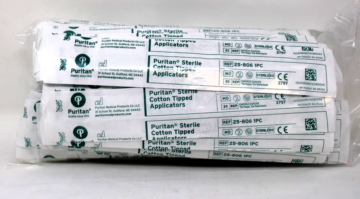 Puritan Medical 25-806-1PC Cotton Tip Applicators 6″ – 100/PK