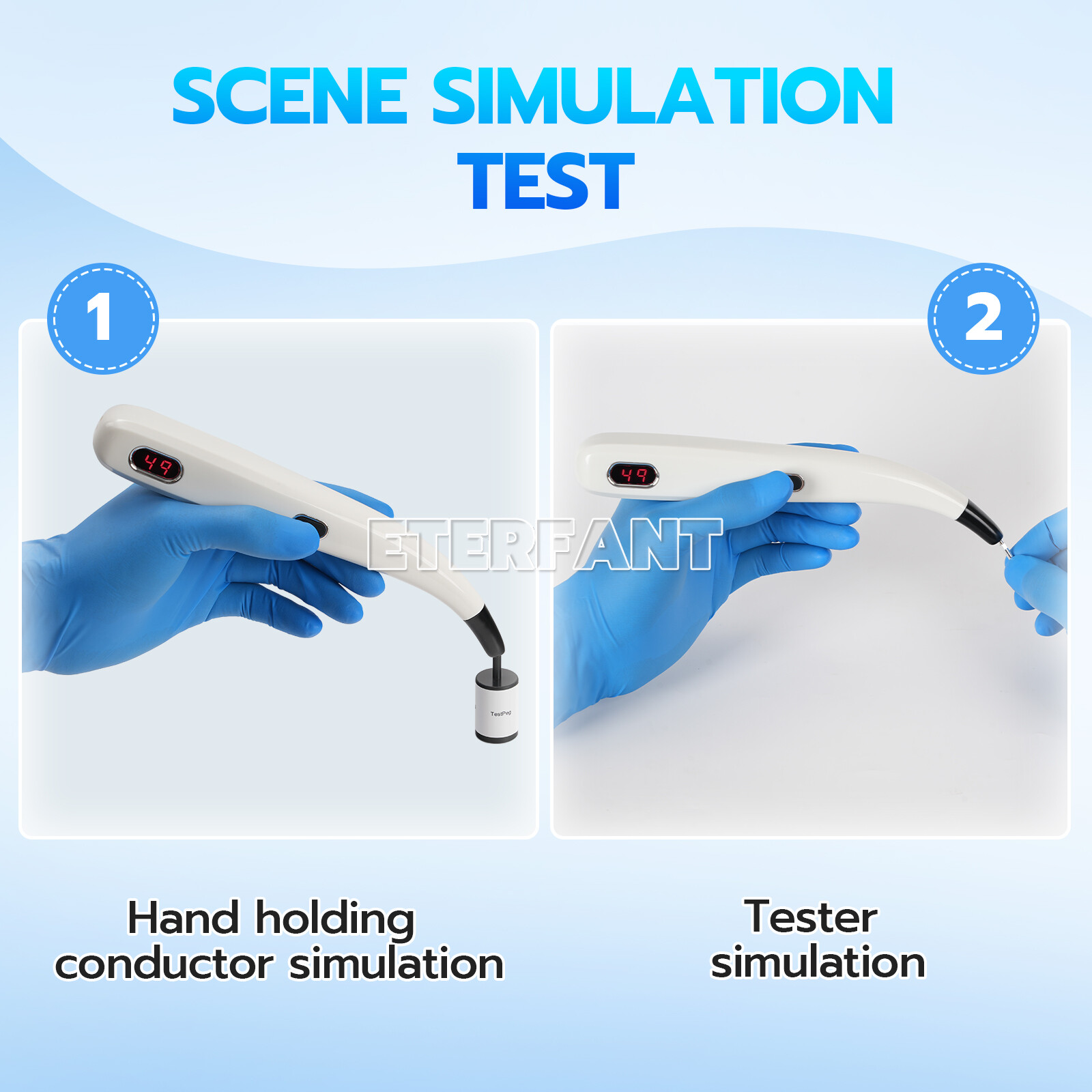 Dental Monitor Osseointegration RFA Inplant Test Unit/20:1 Implant Handpiece