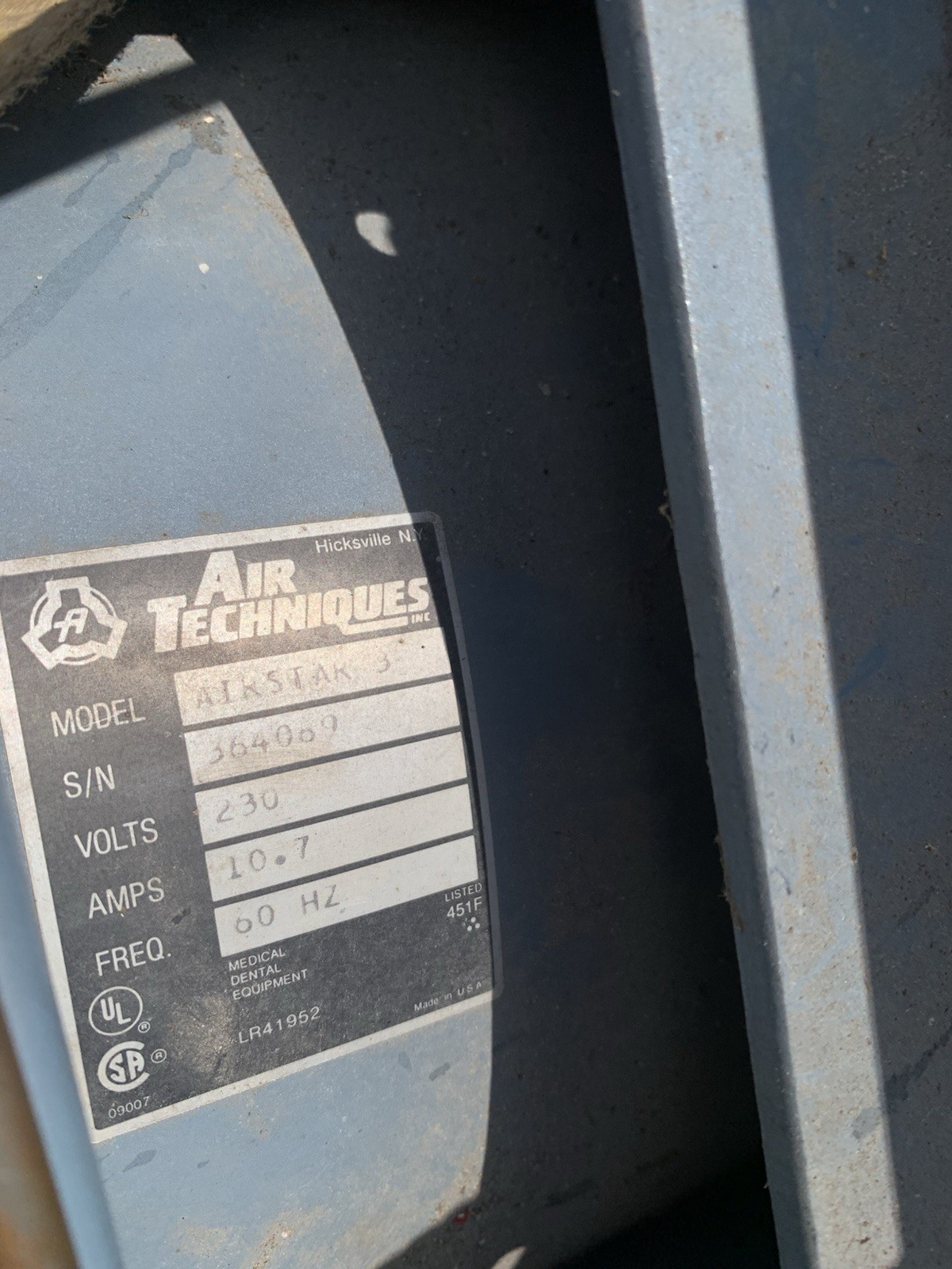 Air tech. Mojave v3 w/built in collection tank & airstar3 air compressor