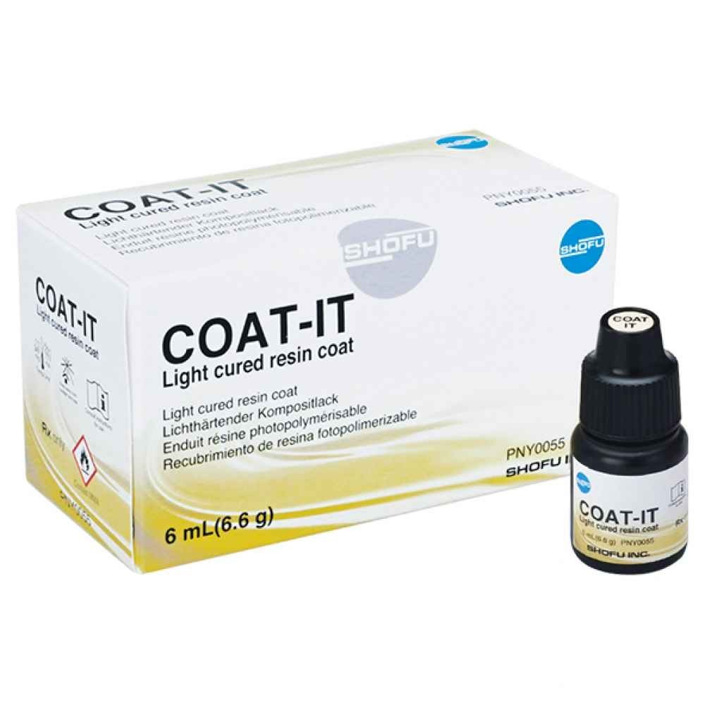 Shofu Coat-It Resin Coat 6ml Light Cured Resin Bond (Free Ship)