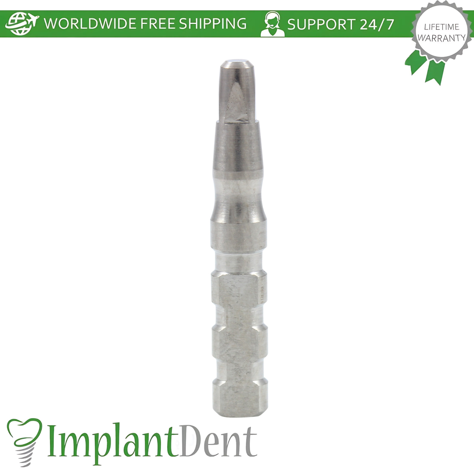 Dental OPIB Flexible Neck One Piece Titanium Fixture Set Immediate Loading