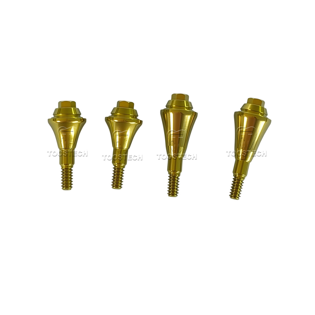 6pcs Multi unit straight abutment MU Abutment fits Megagen Blue diamond NC D4.8
