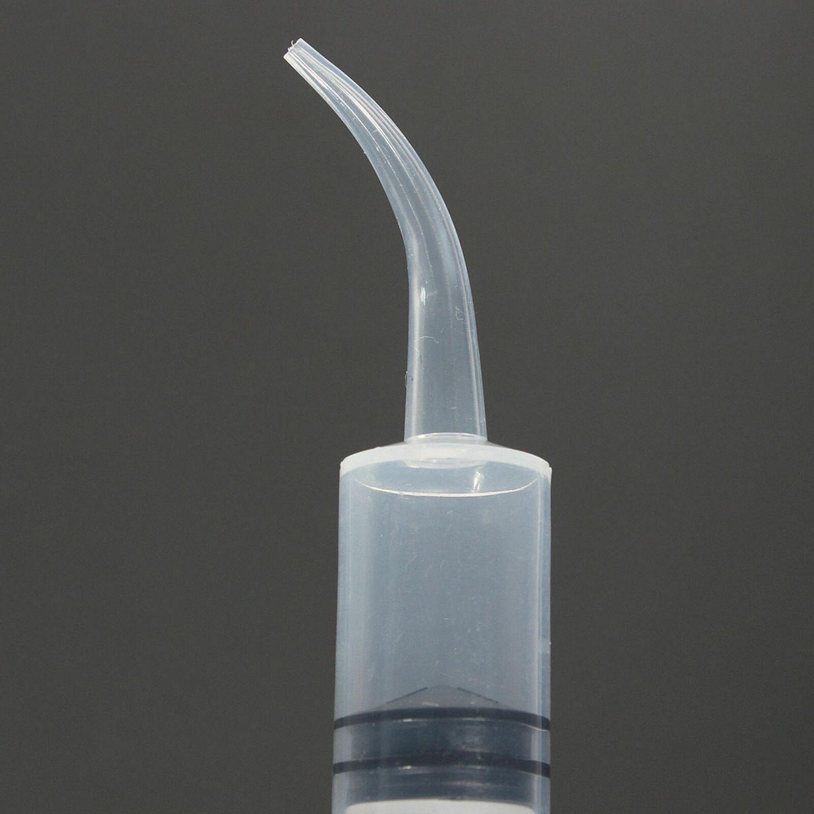 10 pcs Dental Disposable Curved Tip Utility Irrigation Syringes 12ml