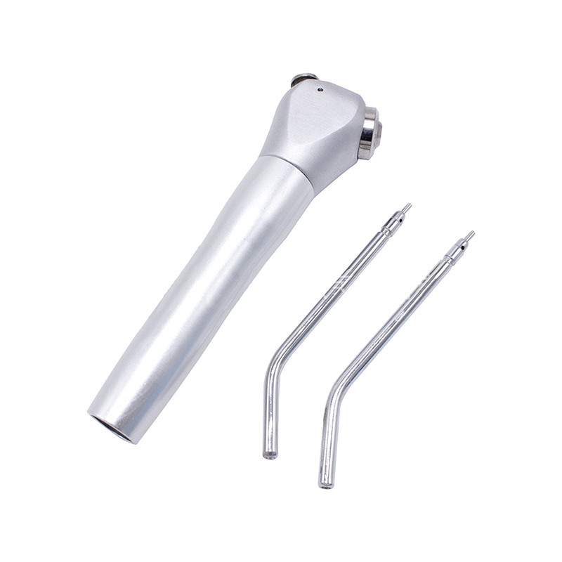 Dental Air Water Spray Gun 2 Nozzles Tips Tubes 3 Way Syringe Handpiece