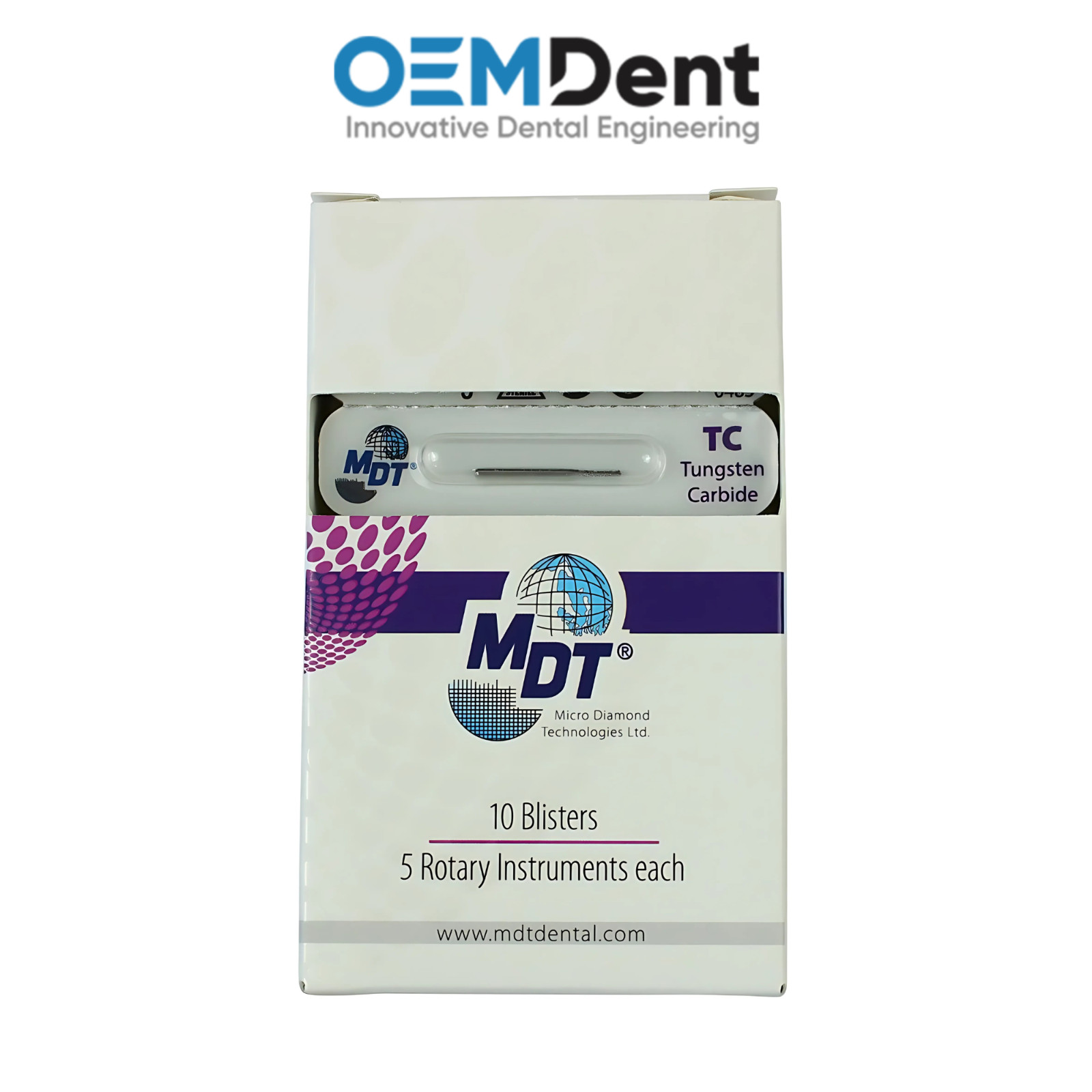 MDT Round FG Carbide Burs Creating End0 Access Points L19.0mm Restorations