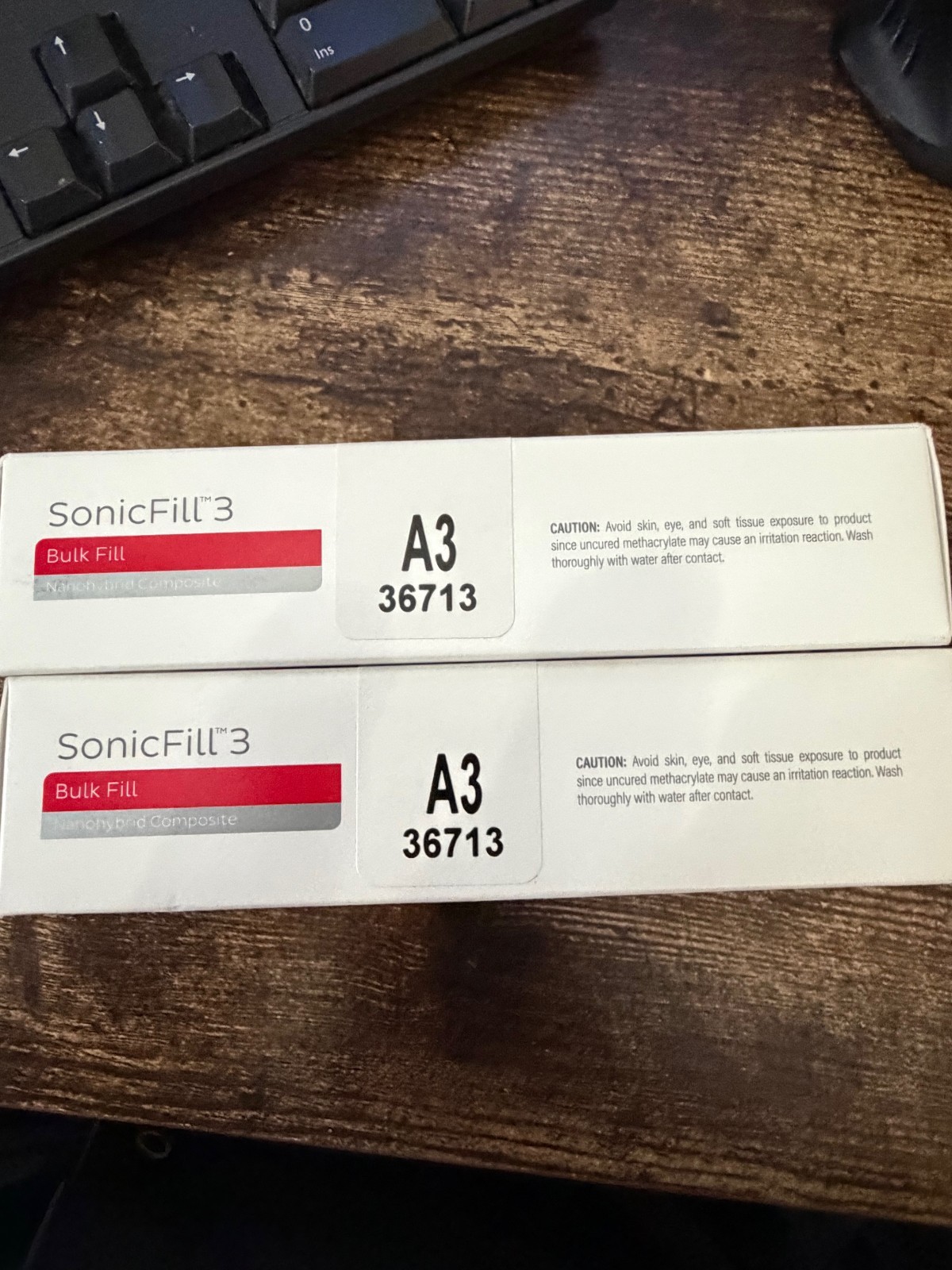 Kerr Dental 36713 SonicFill 3 Composite Unidose A3 20/Pk 0.25 Gm