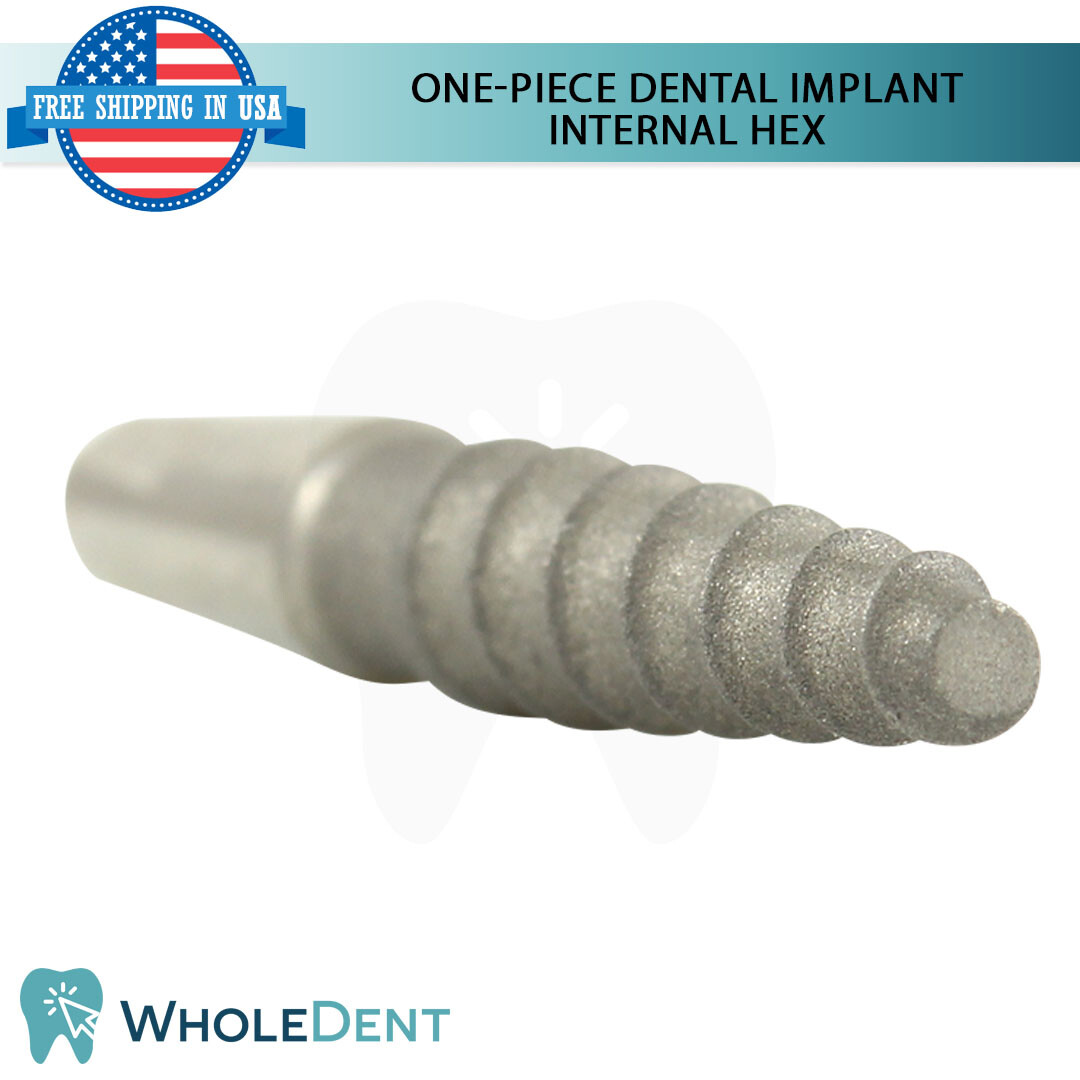 X1 One Piece Int Hex 2.42mm RBM Surface + Straight Abutment + Cement Set