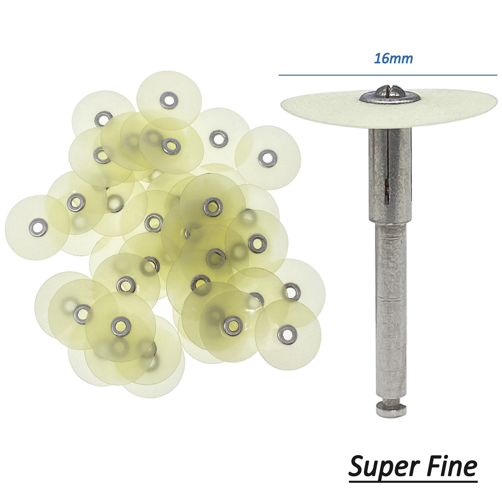 Dental Soflex Coarse Medium Fine Superfine Composite Finishing Polishing Disc 16