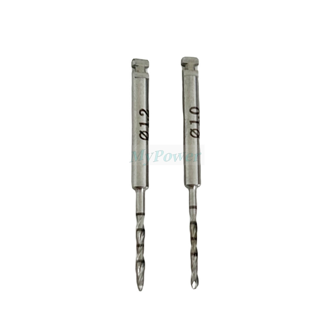Dental Mini Hole Drill 1.2/1.0mm GBR Pilot Drills Tack Pins Tent Screw TAC USA