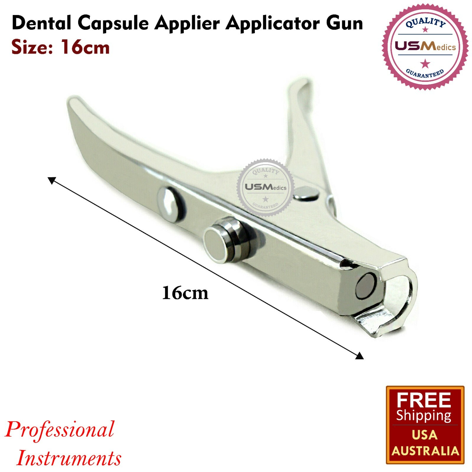 Dental Capsule Applier Applicator Gun GC Fuji ) (SDI Rive ) Lab Tools BEADEN®
